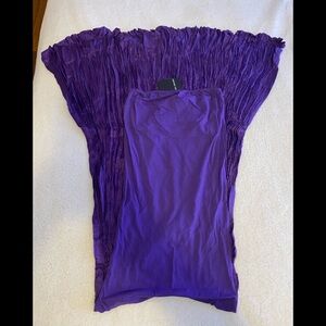 NEWPORT NEWS  women’s purple maxi dress-garment/size S